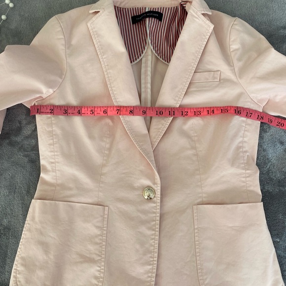 TOMMY HILFIGER WOMEN’S PINK BLAZER SIZE S - Picture 11 of 12